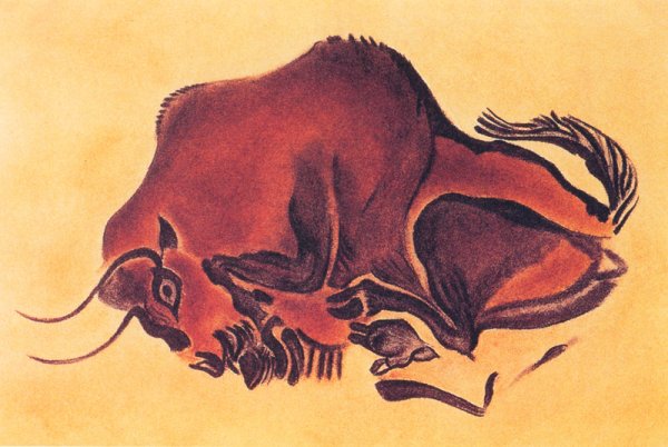 Наскальная живопись Бизон пещера Альтамира