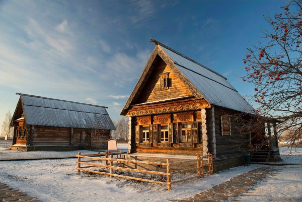 Северная изба древней Руси