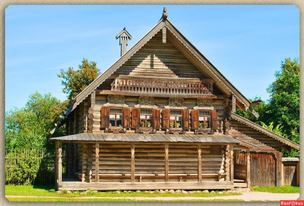 Русская изба Витославлицы
