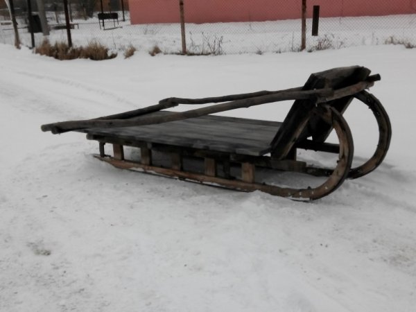 Конная волокуша для сена