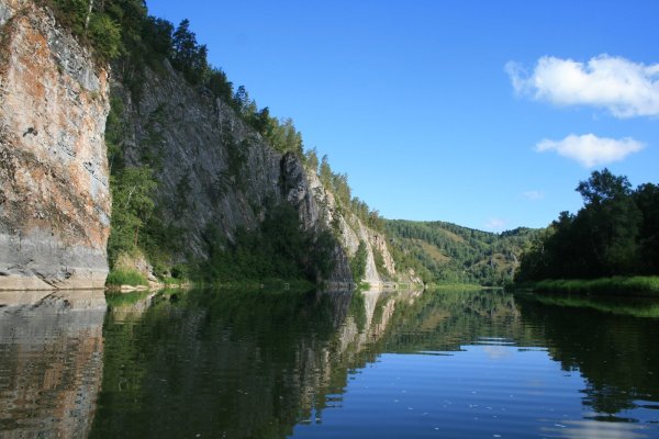 Река белая Агидель Башкирия