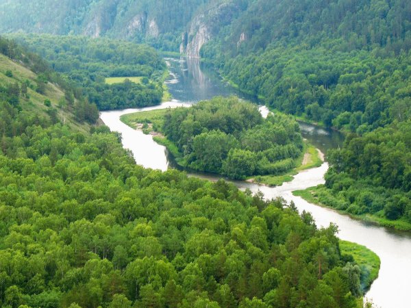 Река белая Башкирия