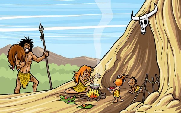 Первобытные люди картинки