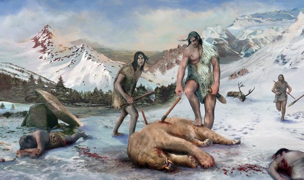 Ледниковый период каменный век