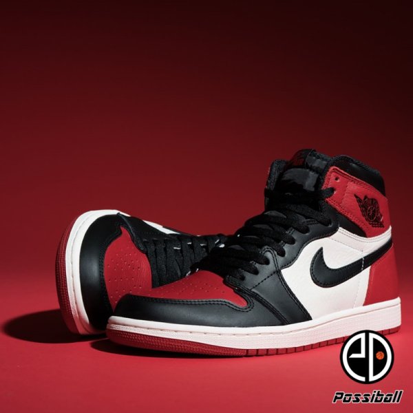 Nike Air Jordan 1 bred Toe