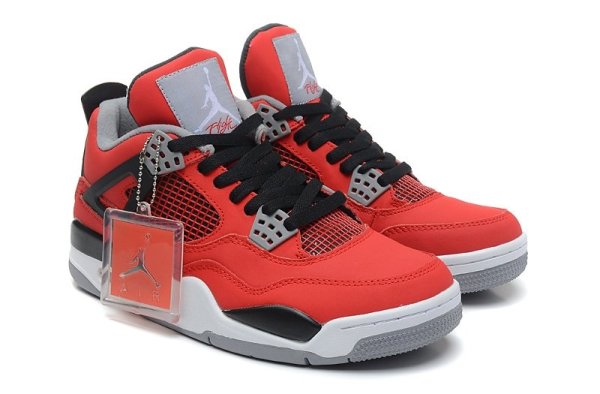 Nike Air Jordan 4 красные