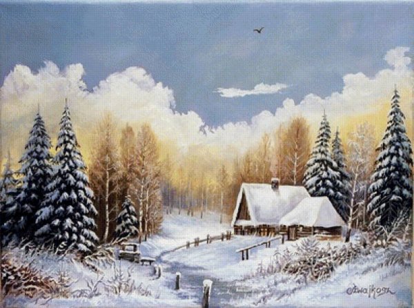 Чеслав Швайкош картины