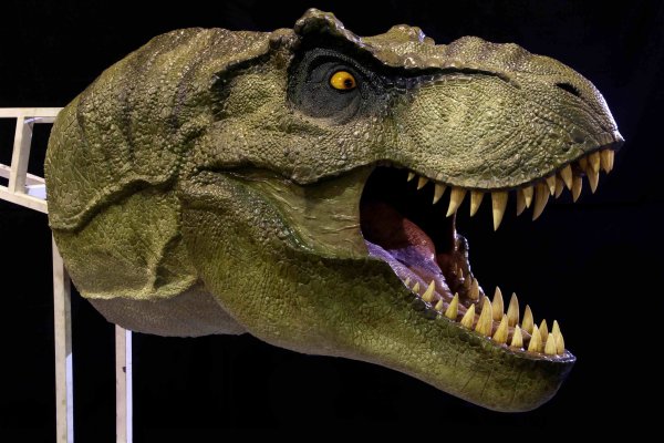 Фигурка Jurassic World рычащий ти-рекс gjt60