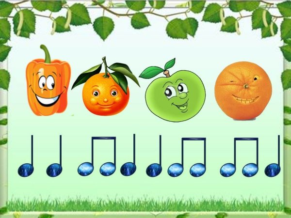 Музыкально-ритмические карточки для детей