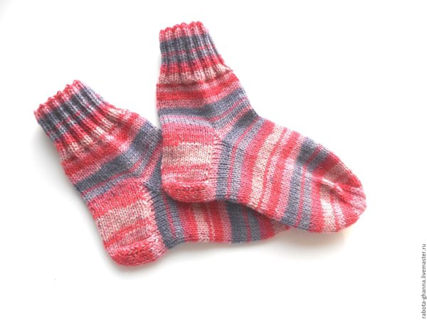 Вязаные носки