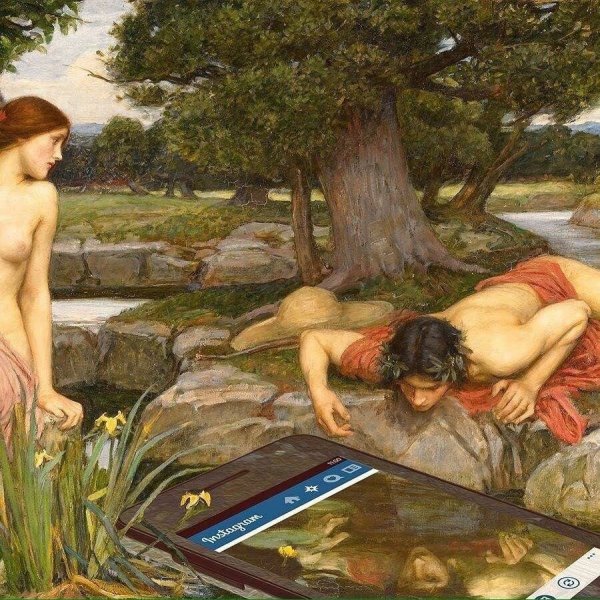 Джон Уильям Уотерхаус. «Эхо и Нарцисс» (1903)