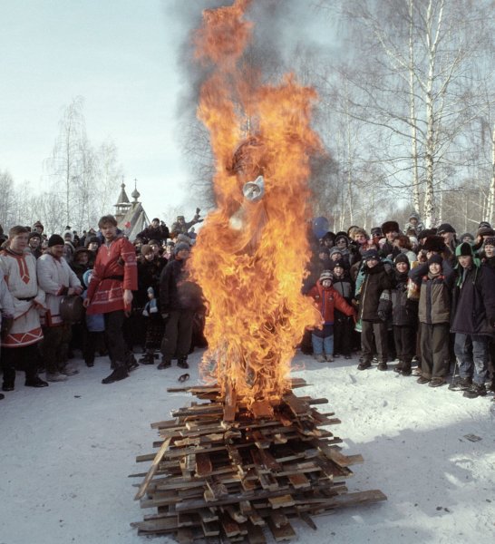 Чучело на проводы зимы