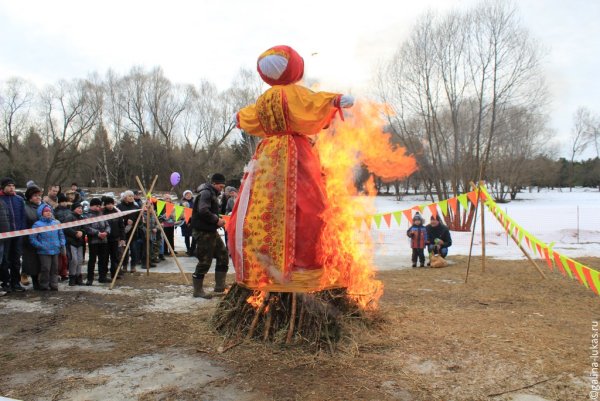 Языческие гуляния Масленица