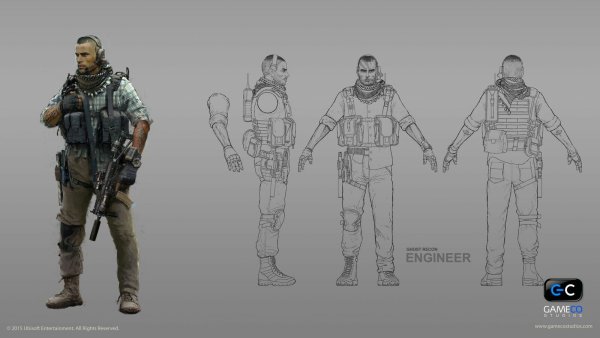 Ghost Recon концепт арт