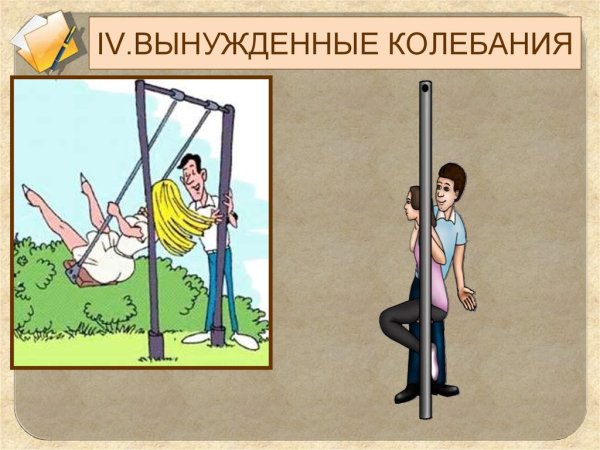 Примеры вынуждены х колебаний