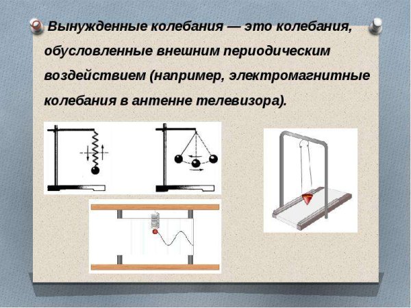 Вынужденные механические колебания
