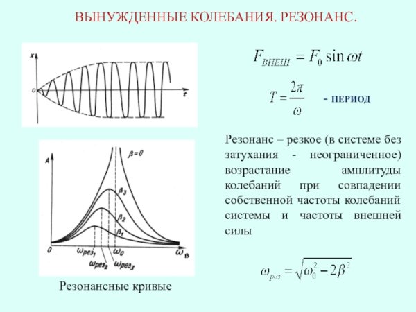 Резонанс механических колебаний