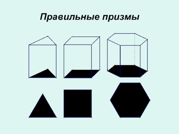 Правильная восьмиугольная Призма