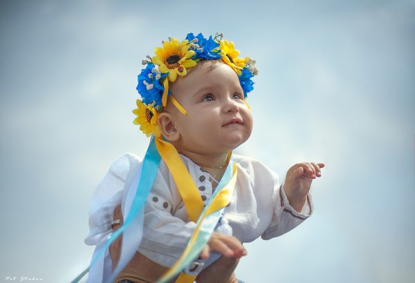 Радостный украинец