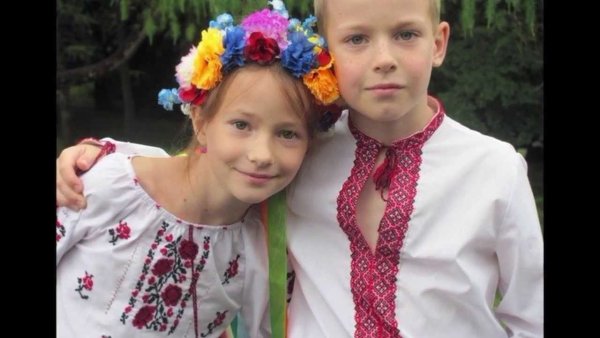 Украинские и русские дети