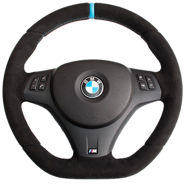 BMW белый руль
