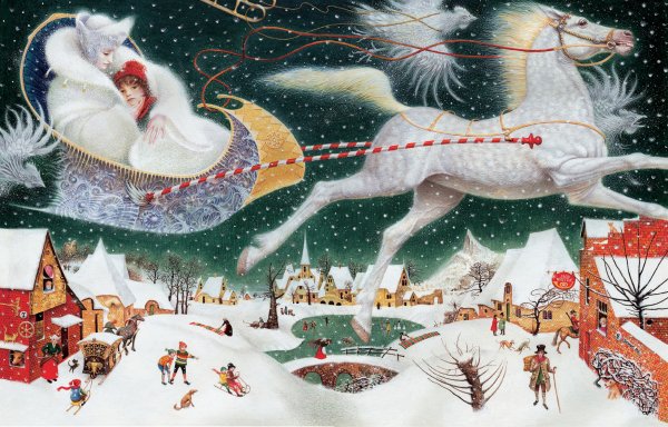 Художник Владислав Ерко Снежная Королева