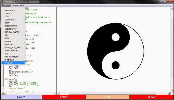 Команды в Python Turtle Graphics