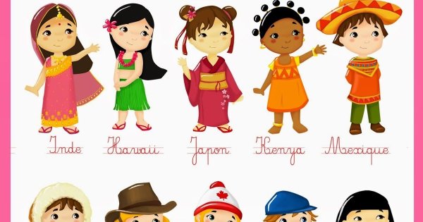 Национальности для детей