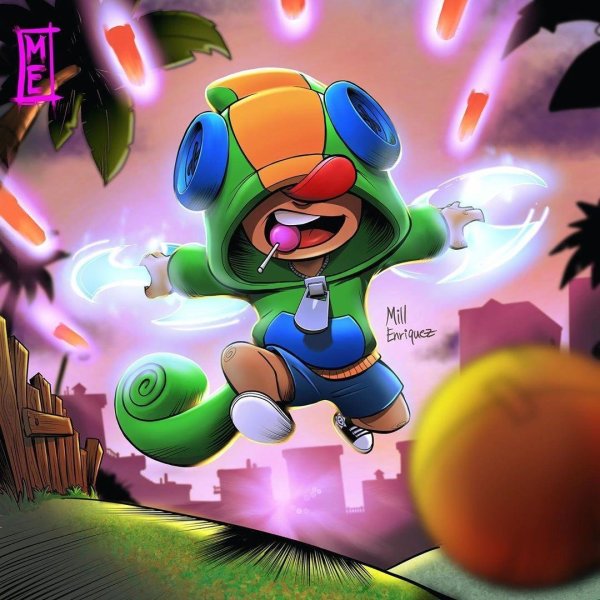 Leon из Brawl Stars