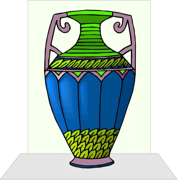 Рисунок вазы