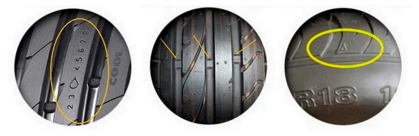 Bridgestone Turanza индикатор износа