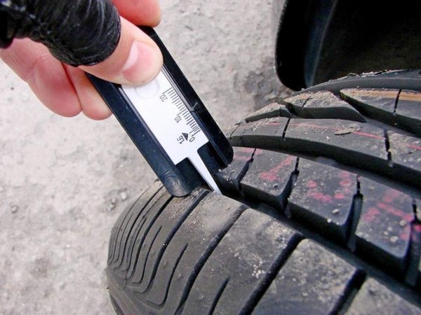 Глубина протектора зимней шины Кама 515