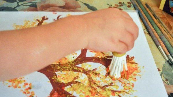 Нетрадиционная техника рисования