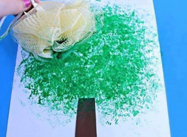 Рисование нетрадиционным способом