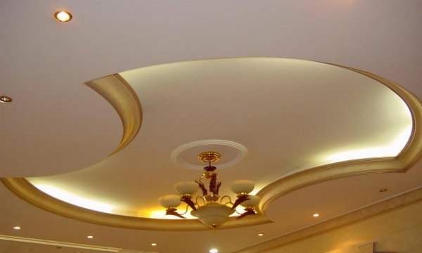 Гипса Кардон потолок зал