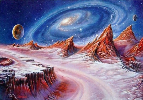 Чарльз Айвз космический пейзаж картина