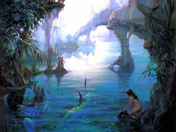 Фэнтези художник John Pitre - картины