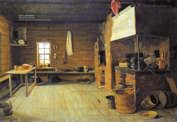 Карл Иванович Кольман интерьер русской избы