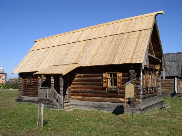 Крестьянская изба 17 века