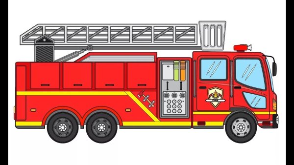 Пожарная машина для детей