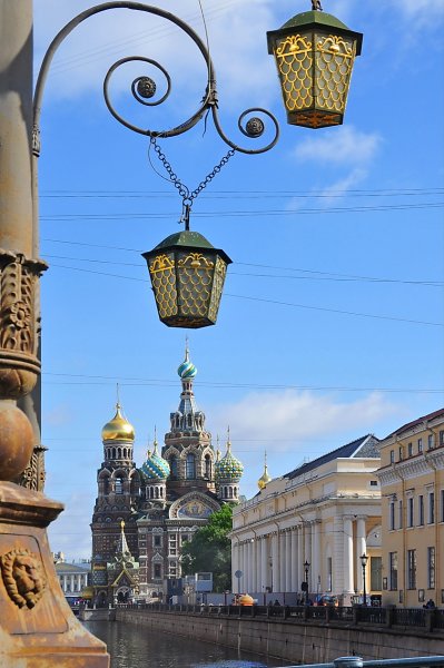 Фонари на канале Грибоедова