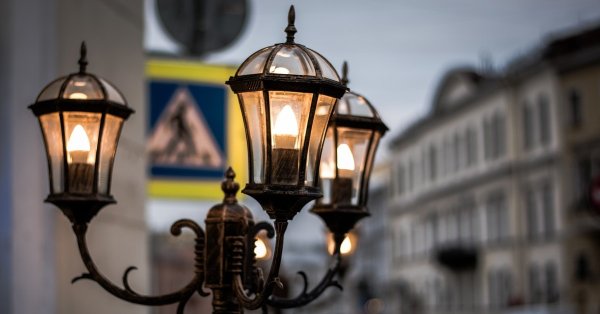 Фонари на малой Конюшенной