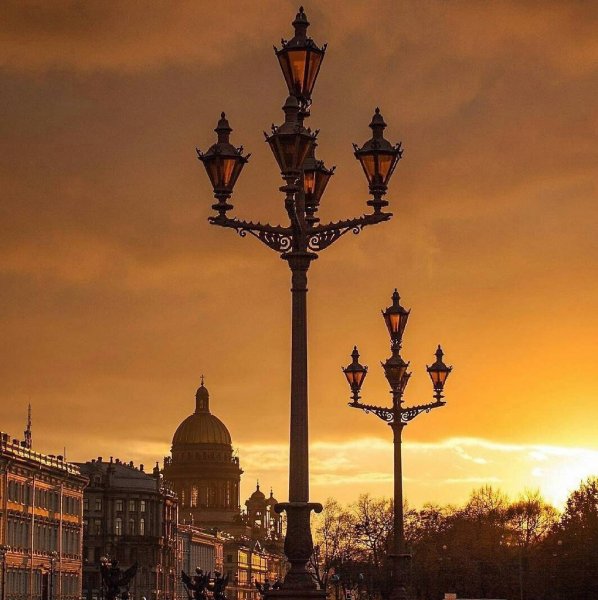 Питер Исаакиевский фонарь