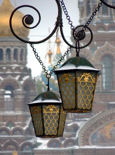 Старинные фонари Санкт-Петербурга