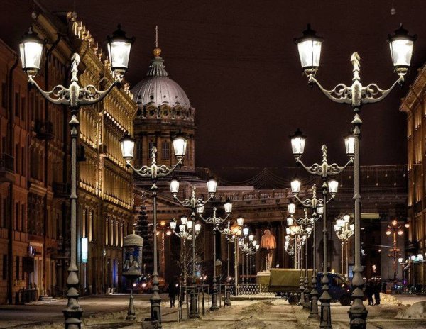 Малая Конюшенная фонари