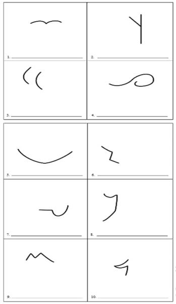 Теста креативности э.п. Торренса «закончи рисунок»