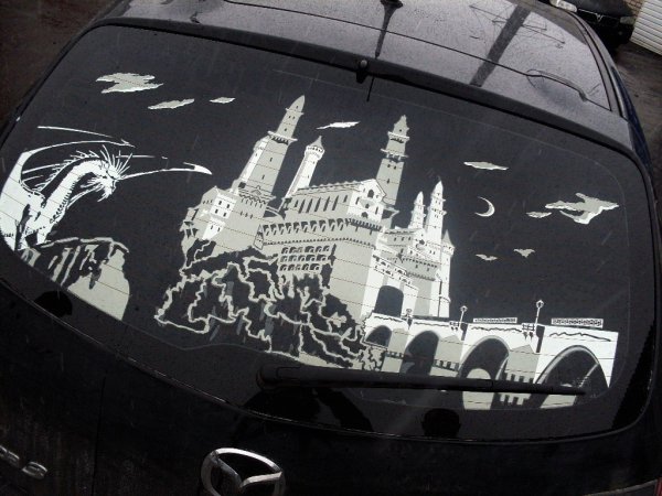 Арт тонирование автомобиля