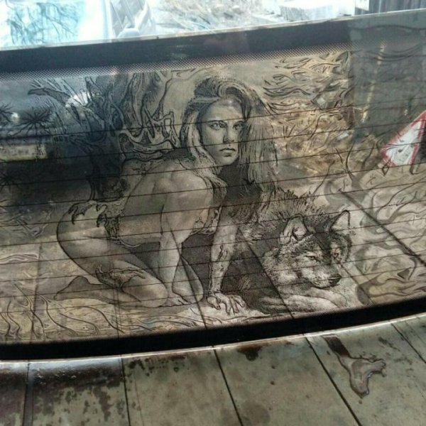 Тонировка стекла автомобиля