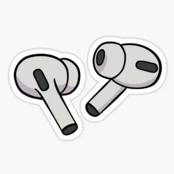 Наушники AIRPODS 3 вектор
