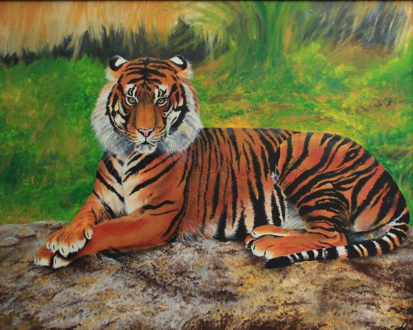 Tiger картины Acrylic
